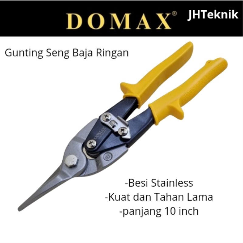 

Gunting Seng Domax/Gunting Holo Domax/Gunting Baja Ringan Domax 100%ORIGINAL