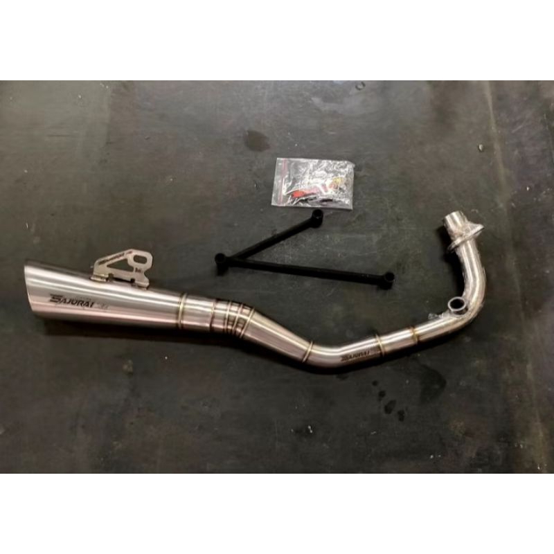 Knalpot Best3  Sajurai Original Fre Flow Vespa Aerox Nmax Original Racing Best3