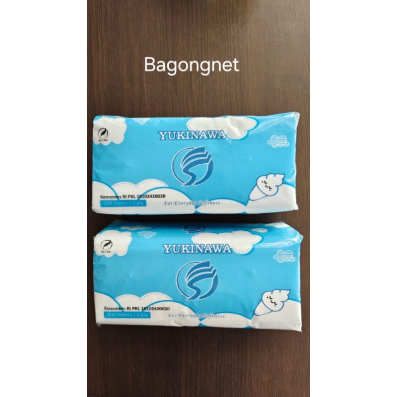tissue yukinawa 200 sheet 2 ply