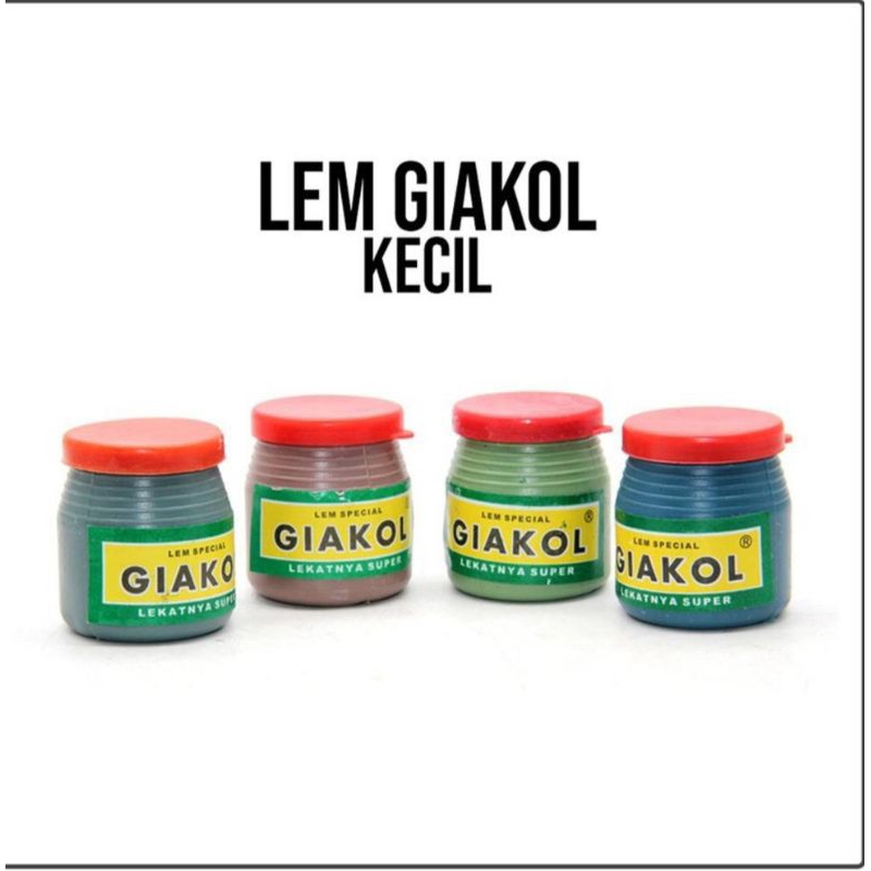 

Lem GIAKOL MINI / Lem Kertas GIAKOL KECIL / Lem Colek / Lem serbaguna