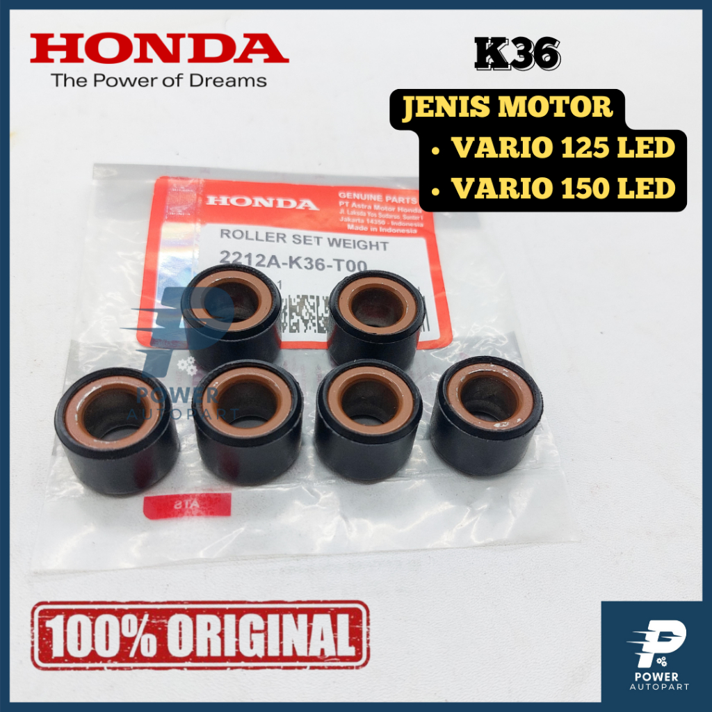 ORIGINAL ROLLER VARIO 150 LED KUALITAS ASLI ORIGINAL PASTI PRESISI, AWET DAN PNP - ROLLER K36