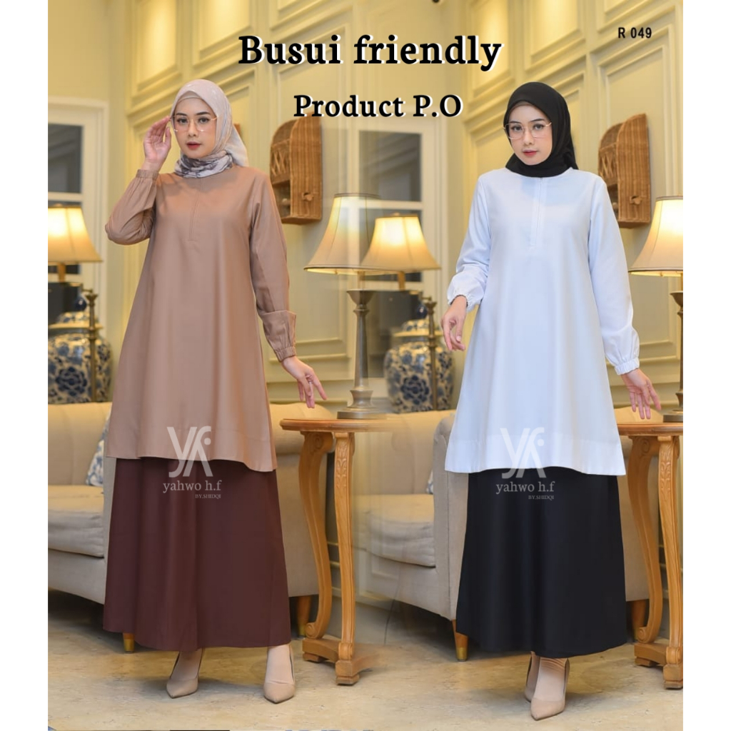 Setelan Baju Pramuka Guru Perempuan/One set Hitam Putih/Baju Dinas/Busuy/Baju PNS PDH Pemda/Guru/ASN