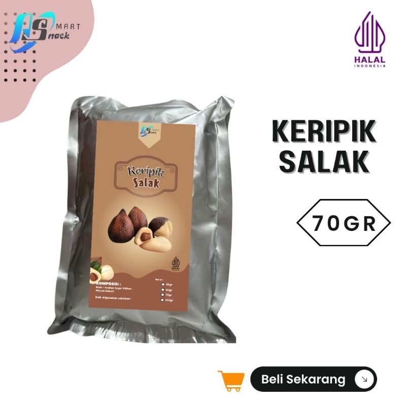 

Keripik Buah 70gr Salak Nanas Pisang Nangka