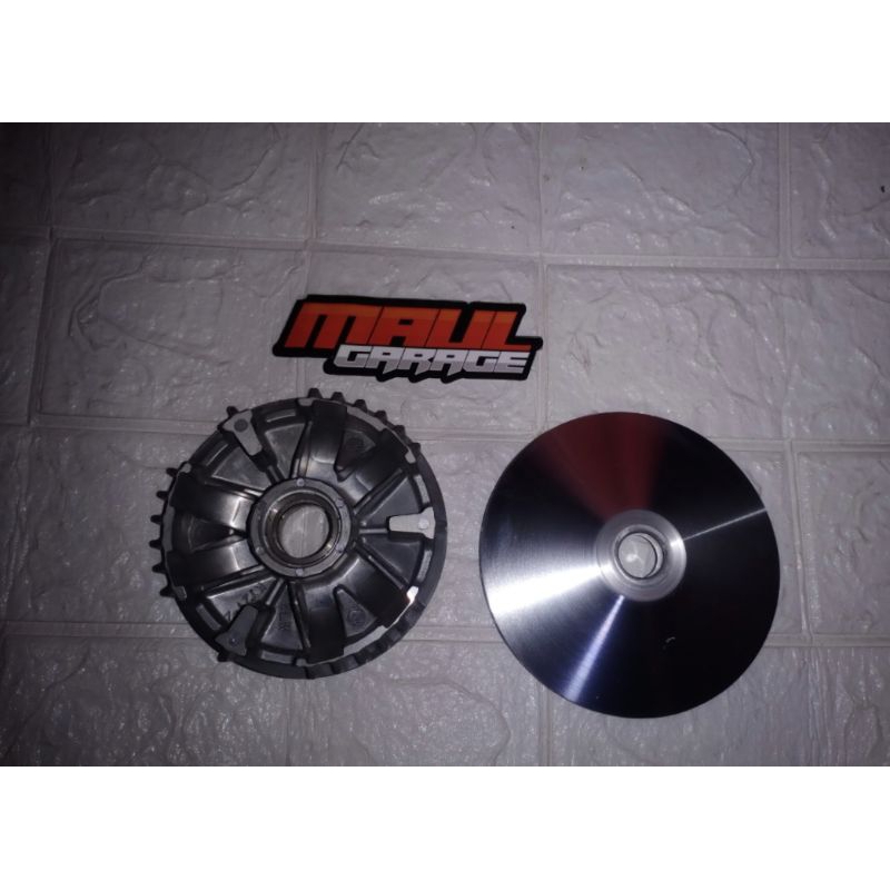 pully mio bubutan 13,5 bahan baru ori