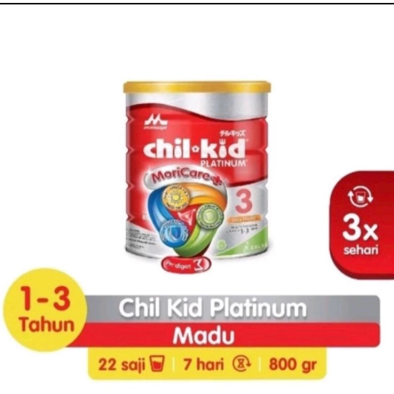 

chil kid platinum madu/vanila 800gr