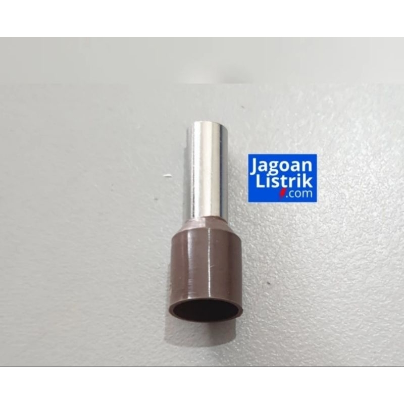 Skun Kabel Ferrules / End Sleeve 10mm Ecer warna Coklat Ferulles 10 mm End Sleeve Skun Tusuk Ferules