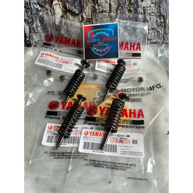 per klep jupiter mx 3 barang + klepset + sil klep pnp vixion  vixion new mx king 3ci