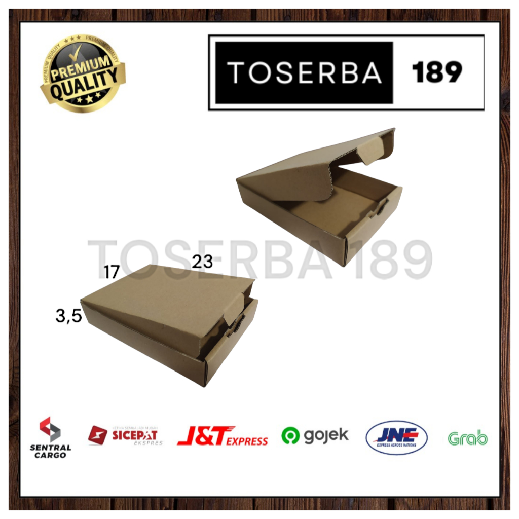 

kardus packing diecut/box pizza uk 17x23x3,5 cm