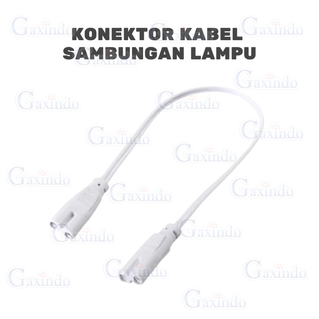 KABEL KONEKTOR SOKET LAMPU TL T4 T5 T8 S2000 KONEKTOR KABEL SAMBUNGAN LAMPU