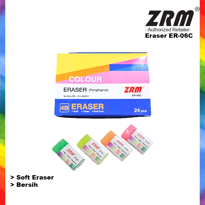 

ZRM Penghapus Pensil Fancy / Pencil Eraser ER-06C 1pcs