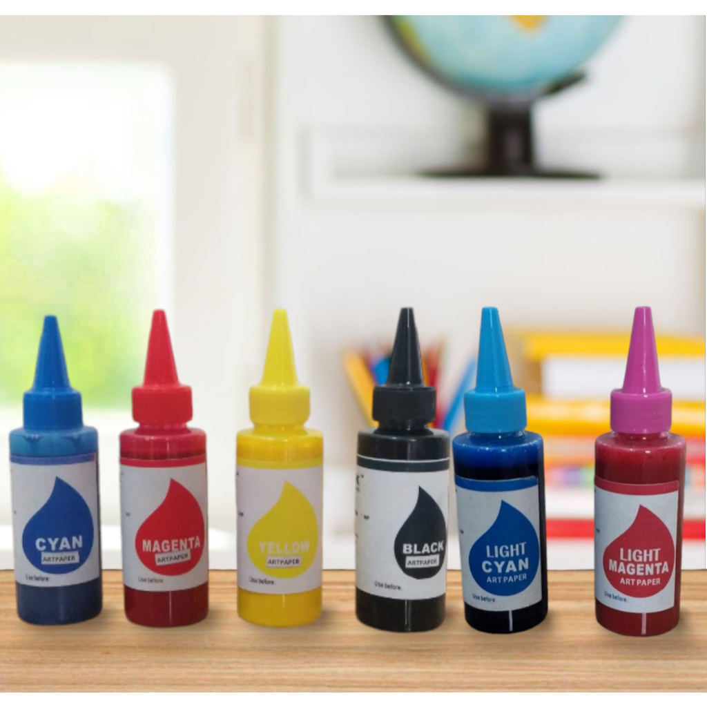 Tinta ArtPaper MH-Ink Japan For Canon Epson HP High Quality Pekat COLOR CMYK 100ml