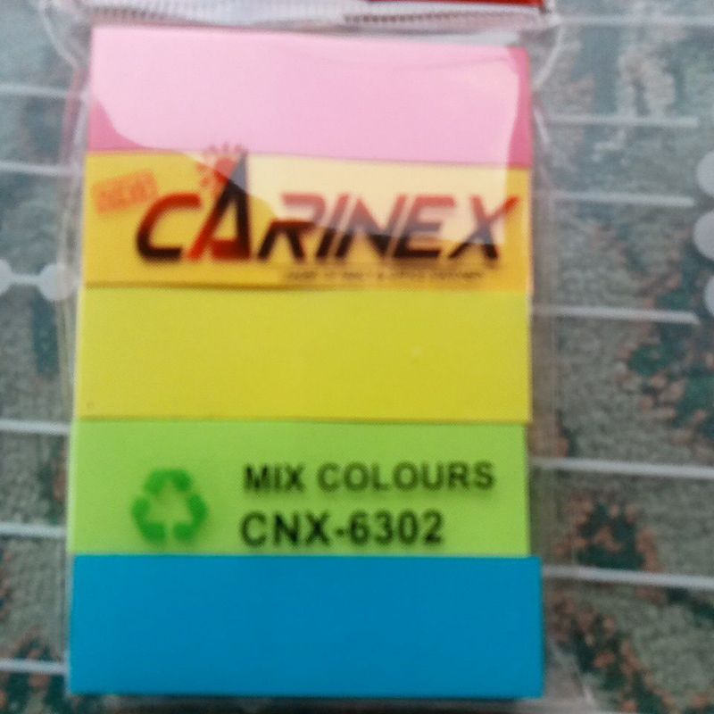 

PEMBATAS BUKU/ STICKY NOTES_CARINEX 6302