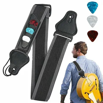 Tali Gitar Akustik/Tali Gitar Listrik/Strap Gitar Kulit/Strap Bass Elektrik/Guitar Strap