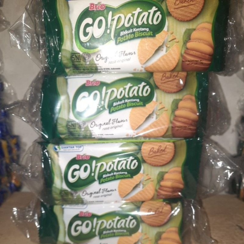 

Go!potato biskuit 1000 ( 1 pack isi 10 pcs)