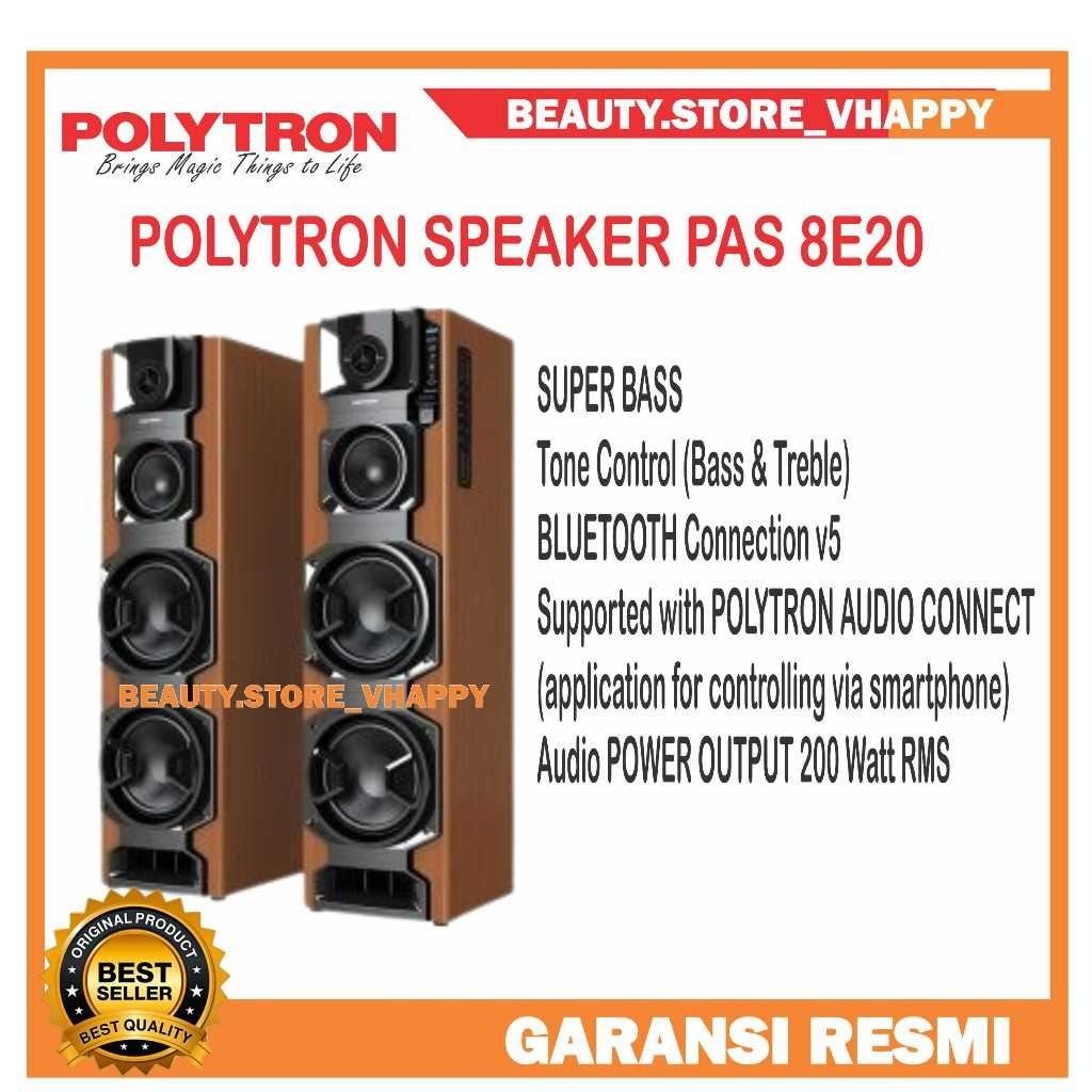 Speaker Aktif Polytron Bluetooth PAS 69 / PAS 8E20 Garansi Resmi