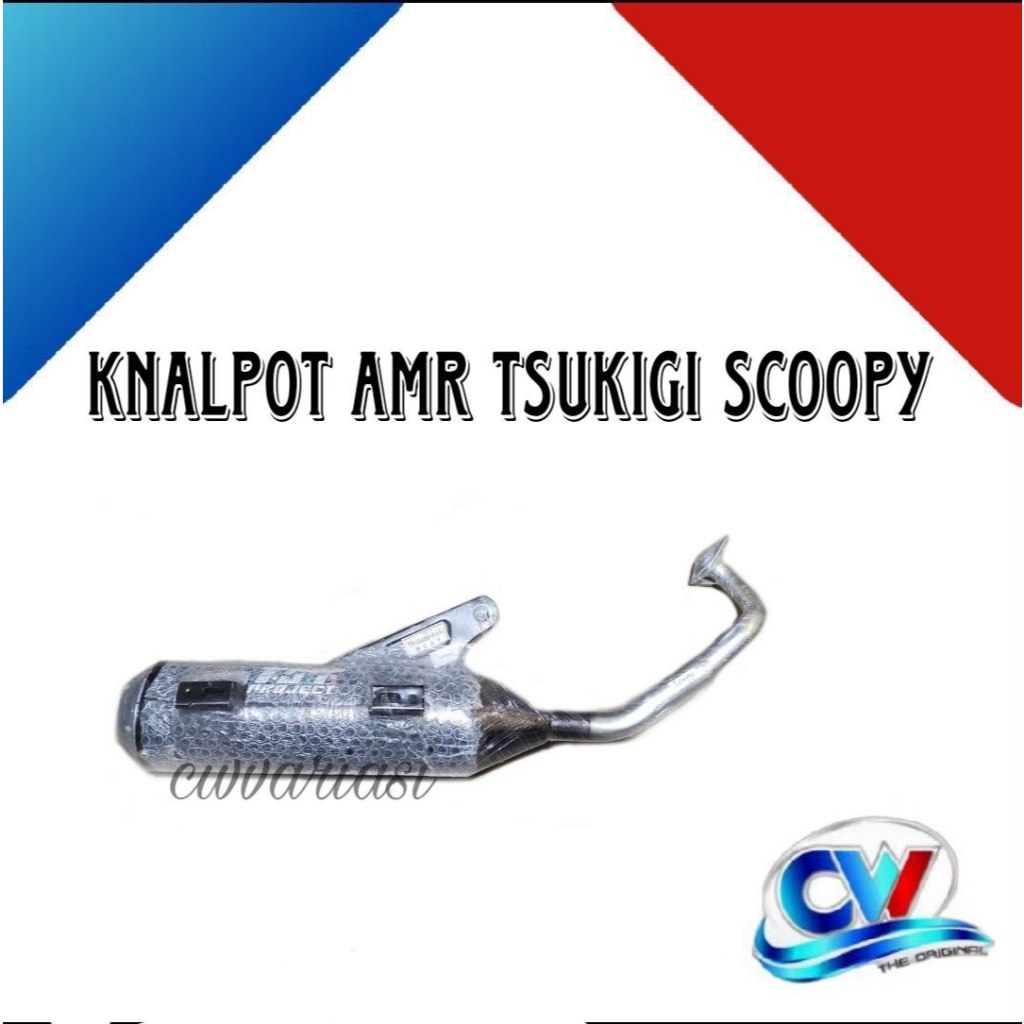 Knalpot AMR Tsukigi Scoopy