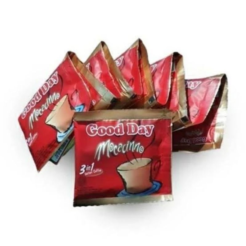 

GOOD DAY MOCACINNO MERAH 20g [ 5pcs Sachet ]