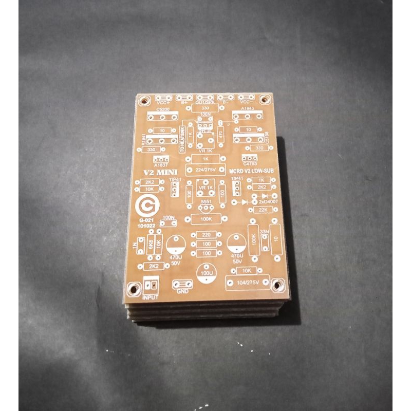 PCB MCRD V2 Mini Low Sub Fiber FR4
