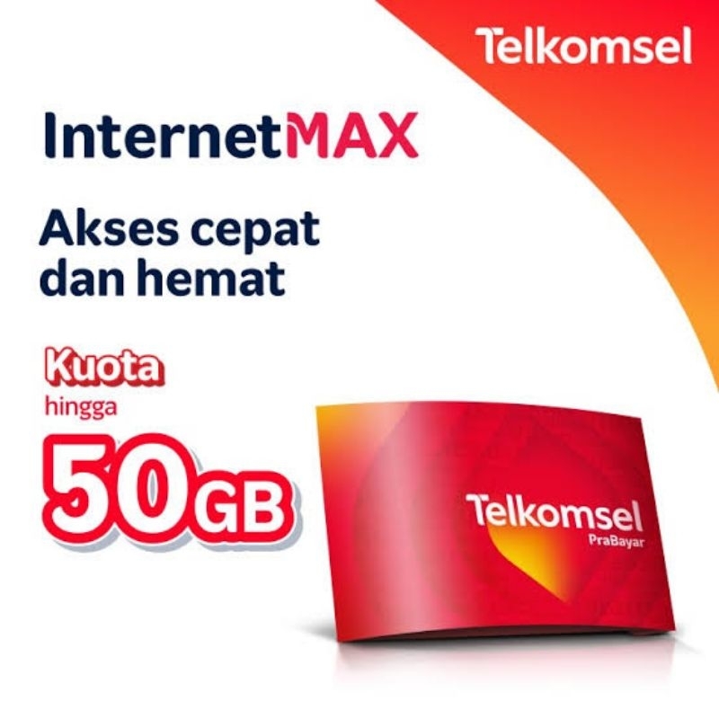 KARTU PERDANA TELKOMSEL 50GB FULL 24JAM SULAWESI