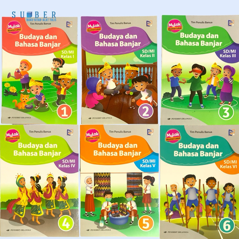 Budaya dan Bahasa Banjar Kelas 1 2 3 4 5 6 - ERLANGGA