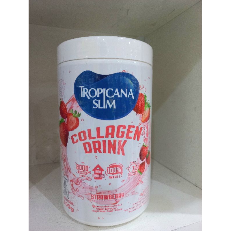 TROPICANA SLIM COLLAGEN DRINK STRAWBERRY 200gr