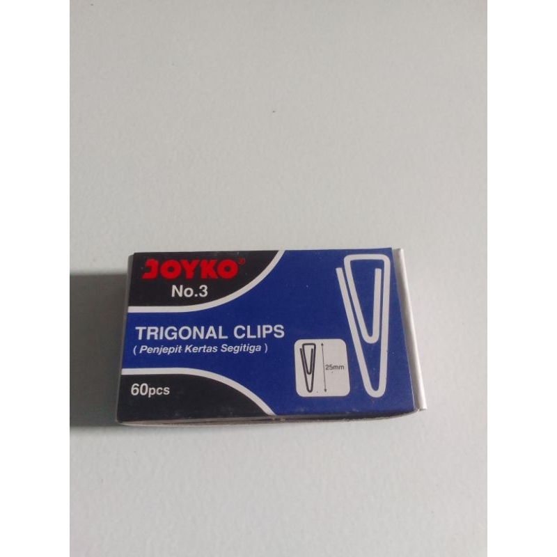 

Trigonal clips No.3 penjepit kertas