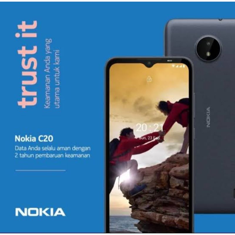 Nokia c20 2 16 garansi Resmi android murah