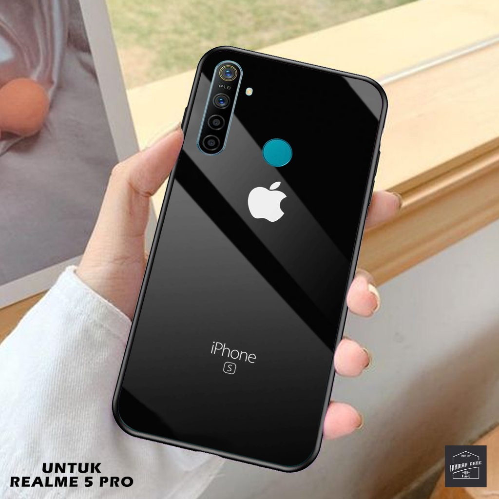 Case Realme 5 Pro  - Casing Hp Realme 5 Pro - Motif ( BRAND ) - Silikon Hp Realme 5 Pro - Softcase G