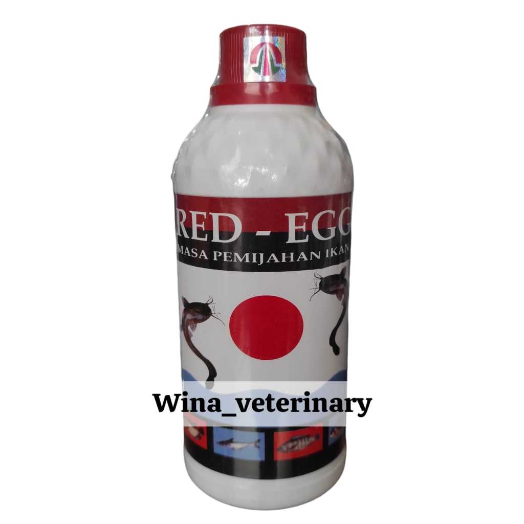 RED EGG 500 ml - Meningkatkan Birahi Dan Reproduksi Telur Ikan (Untuk Pemijahan)