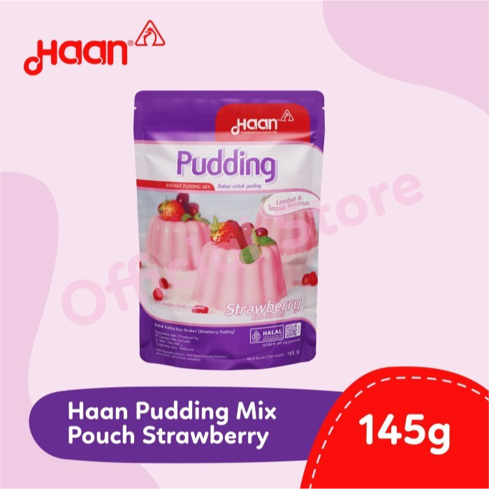 

Haan Pudding Strawberry 145gr Puding Stroberi