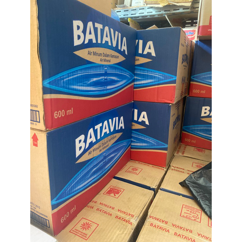 

air Batavia botol 600 ml isi 24