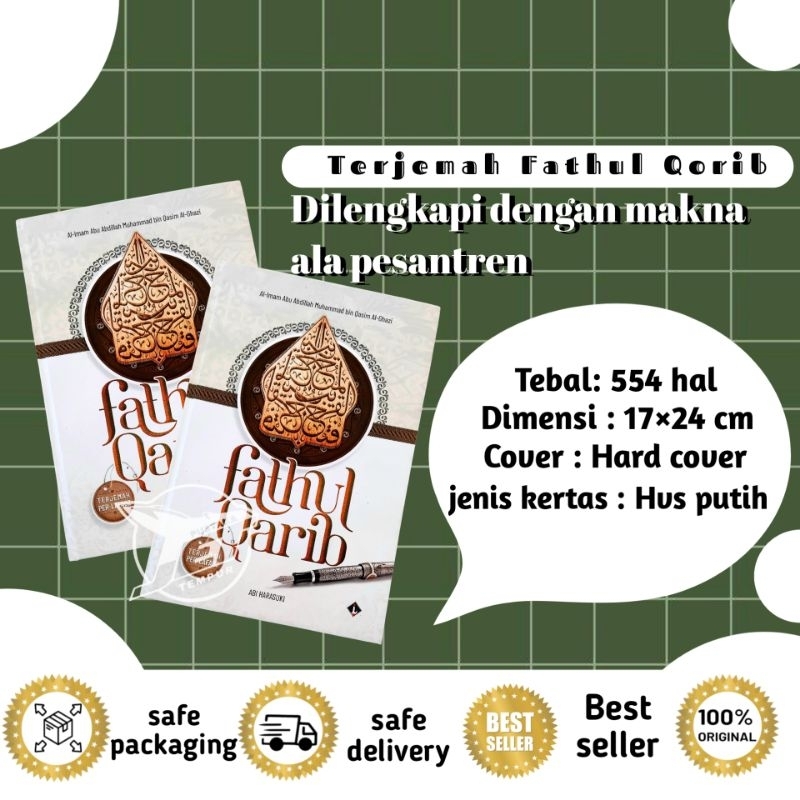 

FATHUL QARIB | Terjemah Fathal Qorib PER LAFADZ | Makna Pesantren | Hard Cover