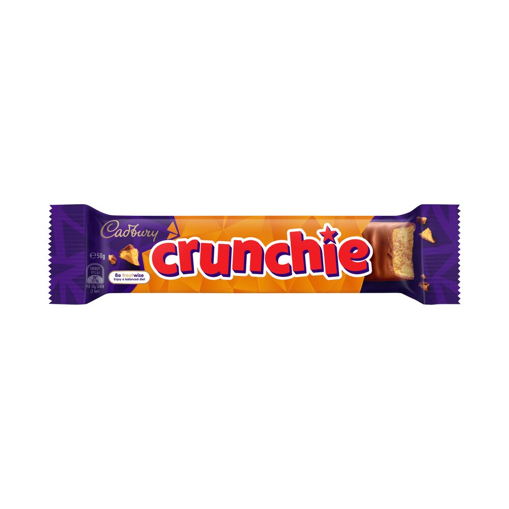 

Cadbury Crunchie Chocolate Bar | 50g Australia