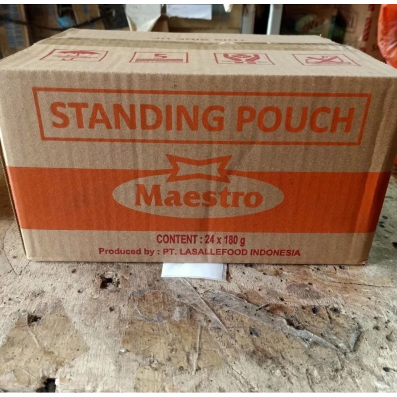 

ogurt Dresing Maestro 180gr x 24 pcs per dus Reguler dan kargo