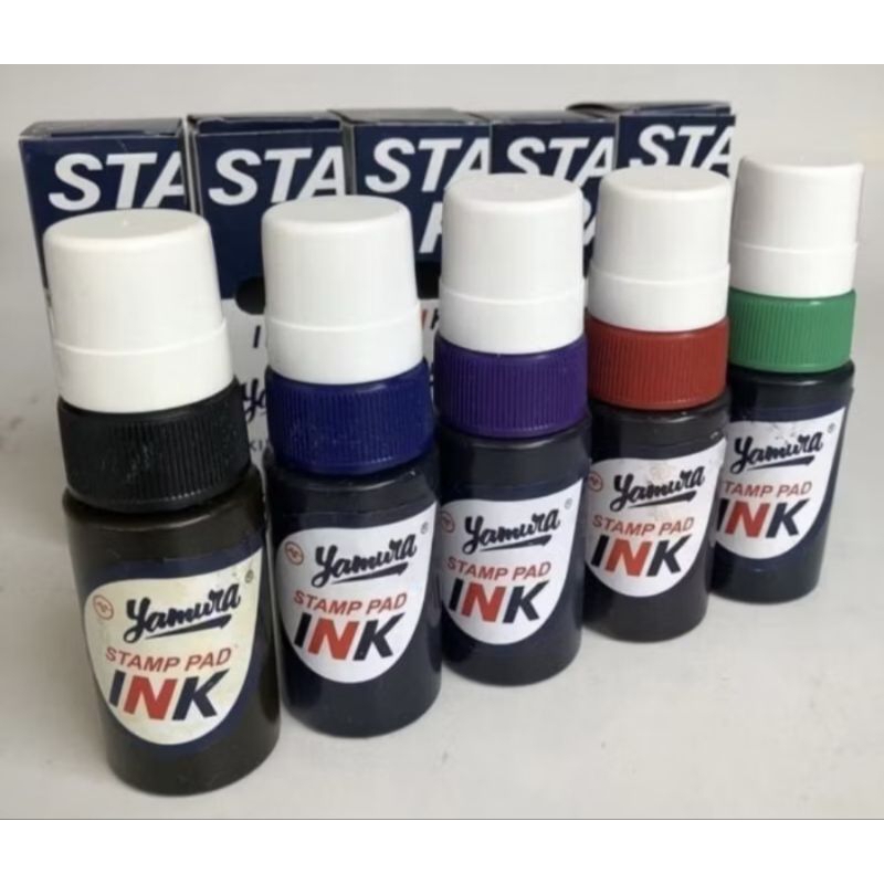 

TINTA STAMP PAD INK YAMURA/TINTA STAMPEL 50cc YAMURA KINGZISE