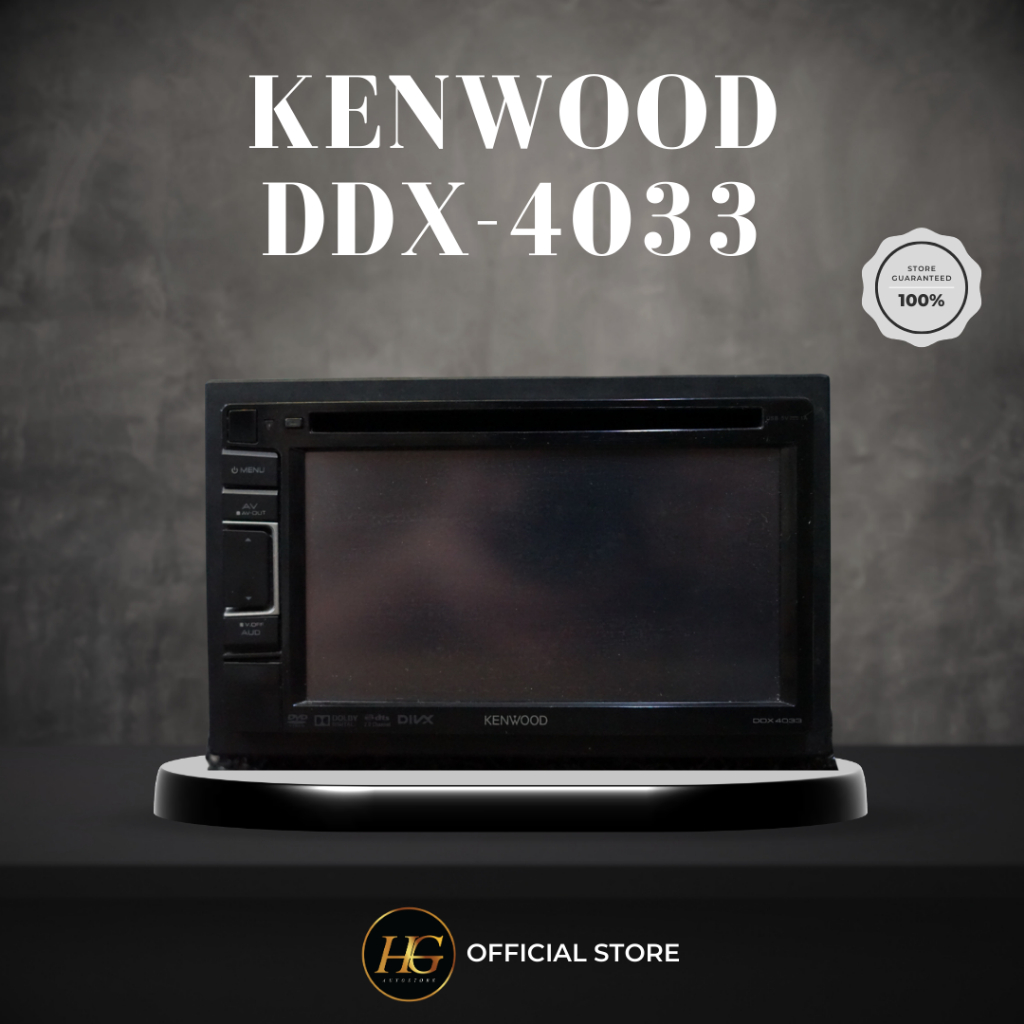 Head Unit Double Din Kenwood DDX 4033 (second)