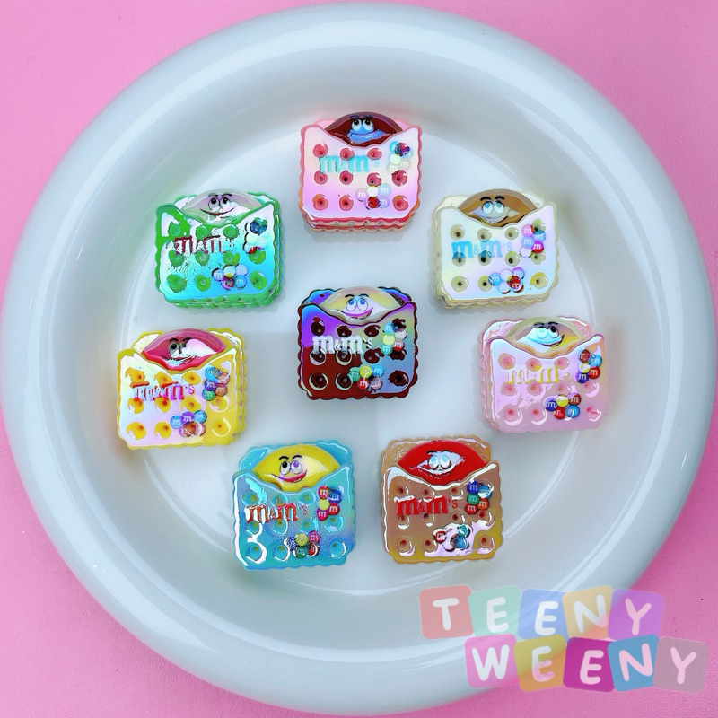 Y65 1Pcs UV Beads Luxury Karakter Biscuit MM 3D