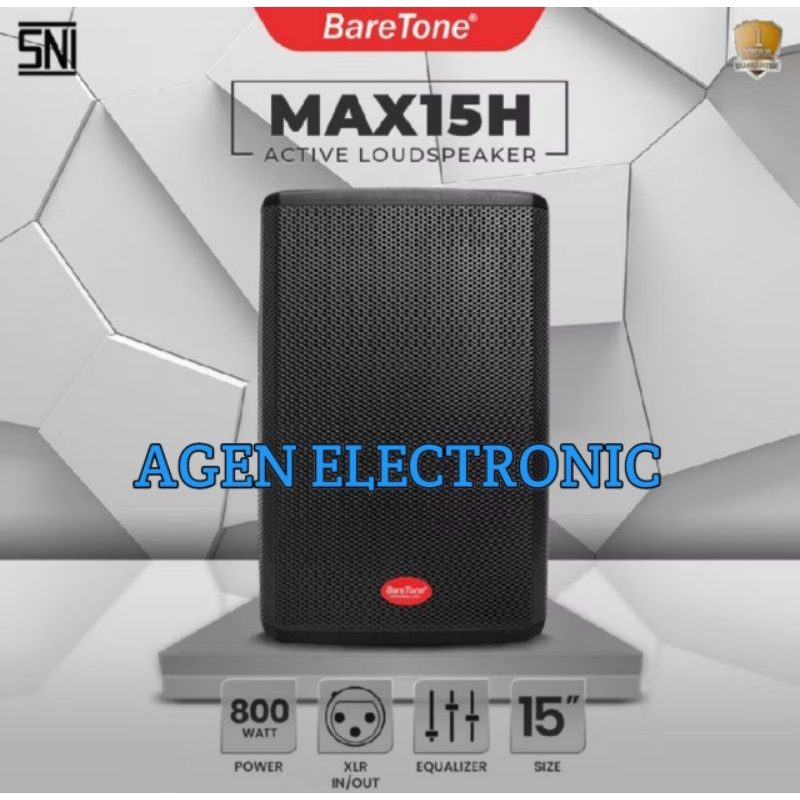 Speaker Aktif Baretone Max15h Original Speaker 15inch