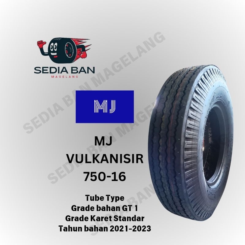 BL Ban Luar Truk Ban Truk Vulkanisir MJ 7.50-16
