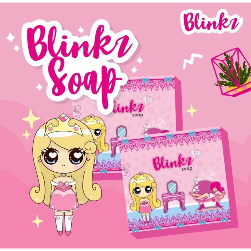 BLINKZ SOAP BPOM SABUN BLINKZ SOAP WHITE DIARY GLUTA