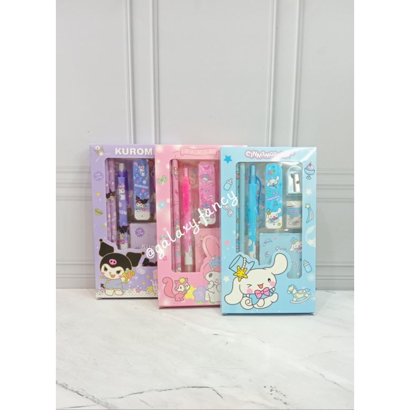 

Alat Tulis Set/Stasionerry Set 8008 Karakter Viral