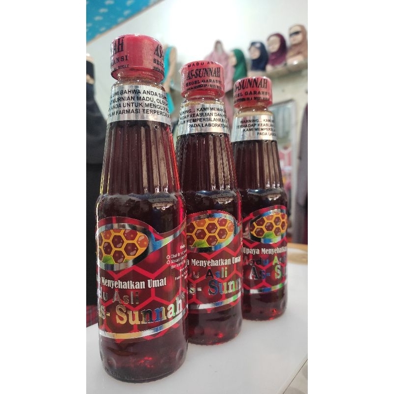 

Madu Hutan As-sunnah 330ml.Pure natural honey Rp. 90.000