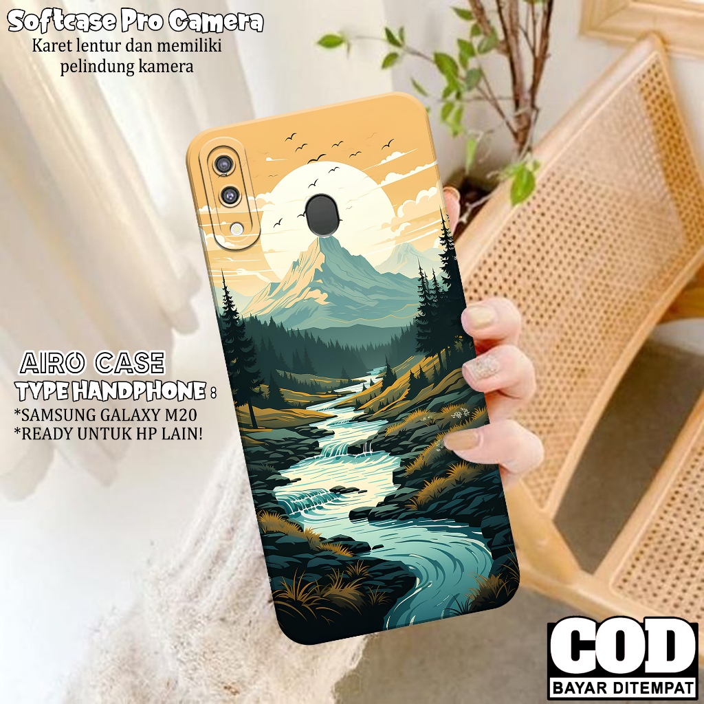 Softcase SAMSUNG GALAXY M20 - Case SAMSUNG GALAXY M20 - Casing SAMSUNG GALAXY M20 -  Kesing SAMSUNG 