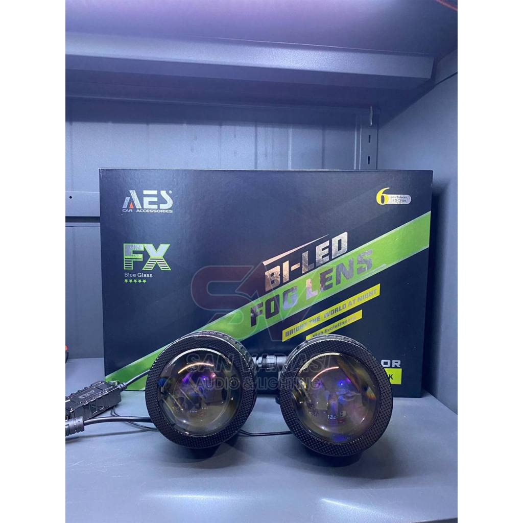 BILED PROJECTOR FOGLAMP AES FX 3 COLOR | FOGLAMP AES FX 3 WARNA