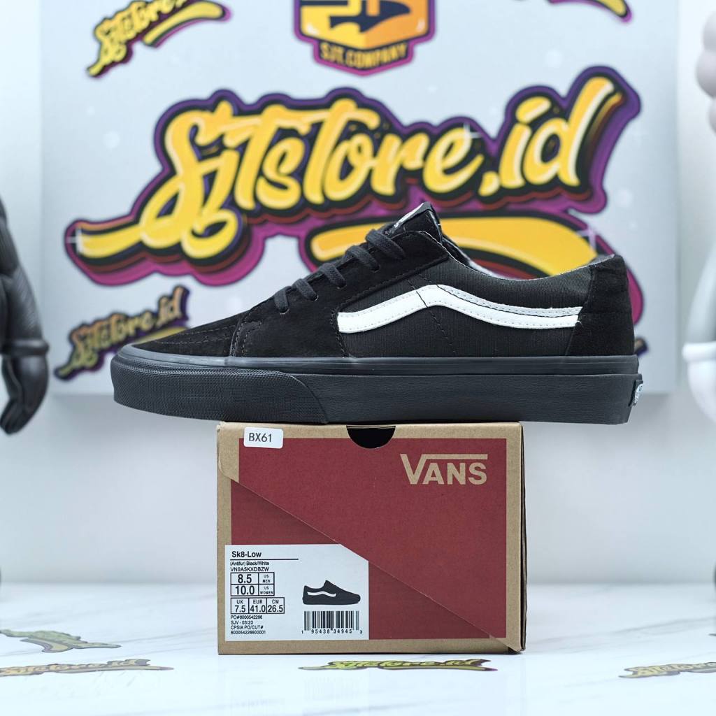 Vans Sk8 Low Contrast Black White BNIB