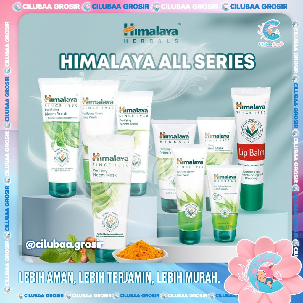 Himalaya All Series 15 50 100 150 | Purifying Neem Face Wash Oil Foam Aloe Scrub Mask Toner