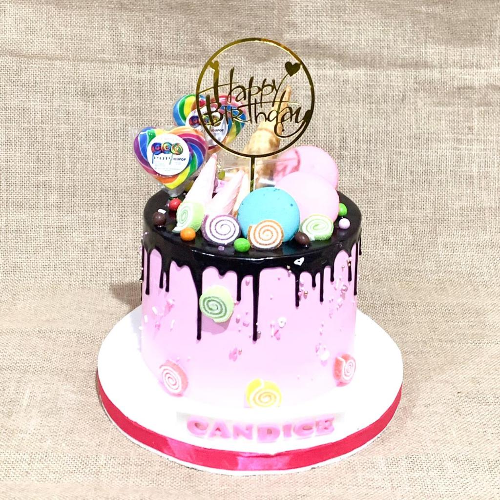 

Kue Ulang Tahun/Birthday Cake/Kue Ultah Tema Classic Pink/Kue Birthday Jakarta/Classic Cake Pink