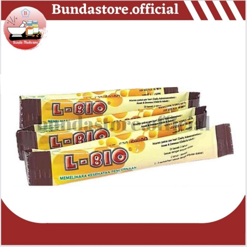 L- Bio Sachet 1 Gram - Obat Pencernaan