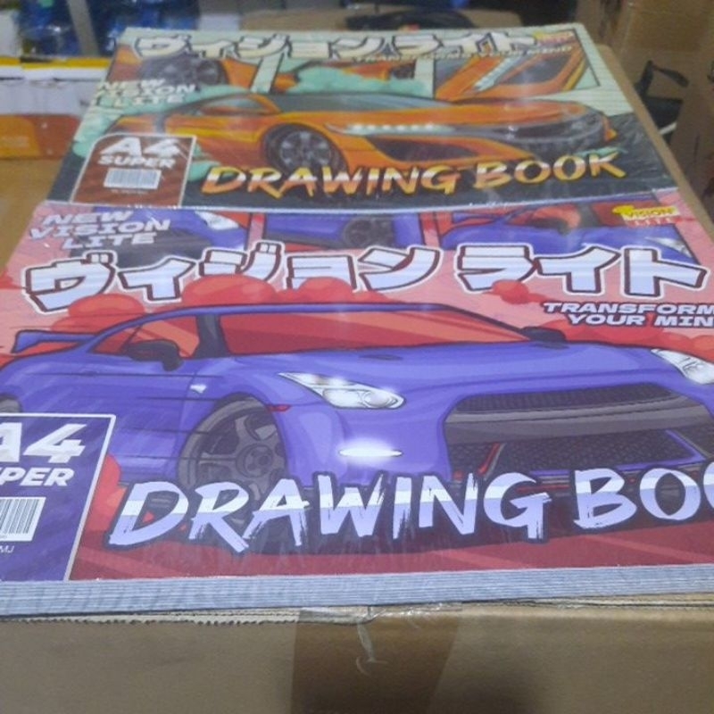 

Buku gambar A4 vision motif anak cowok 1pak isi 10 buku/1 buku isi 8 lembar