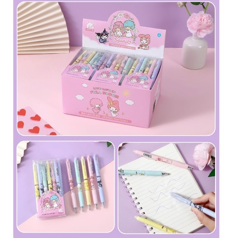 

PULPEN GEL KARAKTER BISA DIHAPUS 0.5mm (1 BOX ISI 12 PCS)